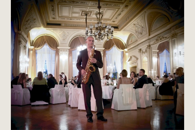 Saxophonist Sebastian Lilienthal