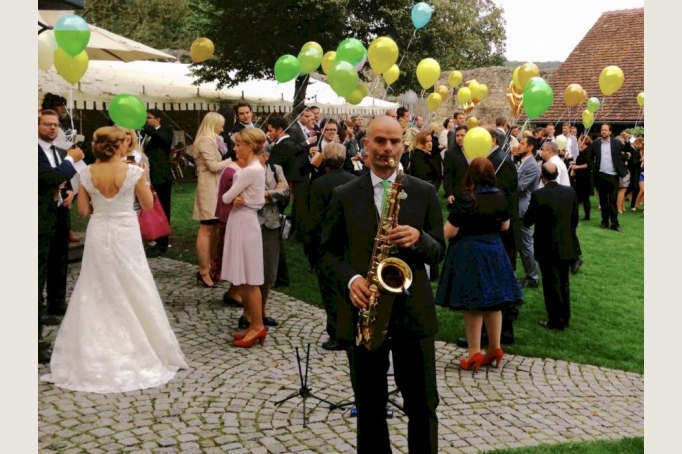 Saxophonist Sebastian Lilienthal