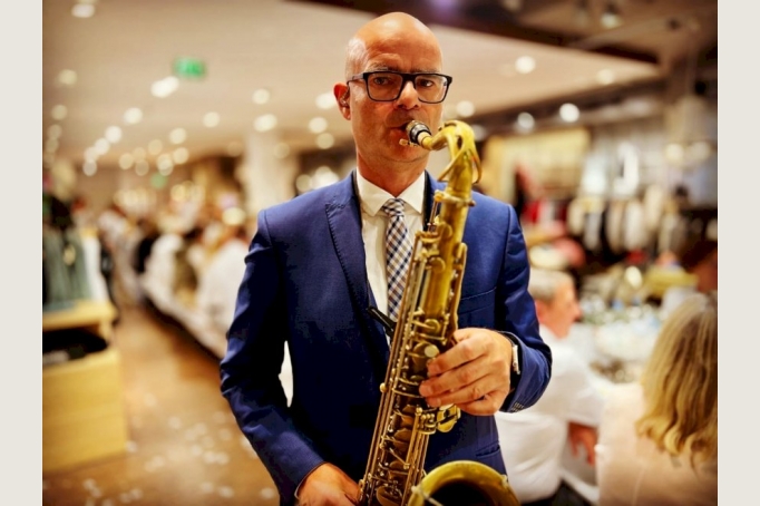 Saxophonist Sebastian Lilienthal