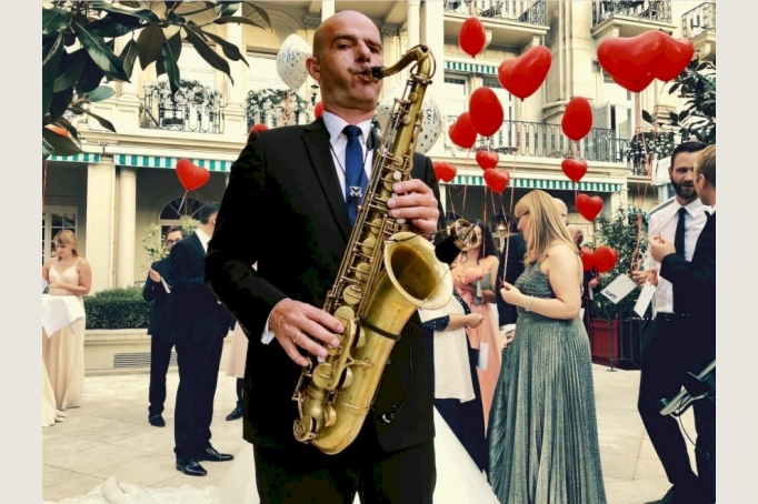 Saxophonist Sebastian Lilienthal